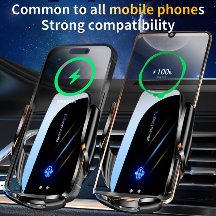 Q96 Car Wireless Charging Cell Phone Navigation Mount, Style: Standard