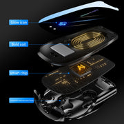 Q96 Car Wireless Charging Cell Phone Navigation Mount, Style: Standard+Suction Cup