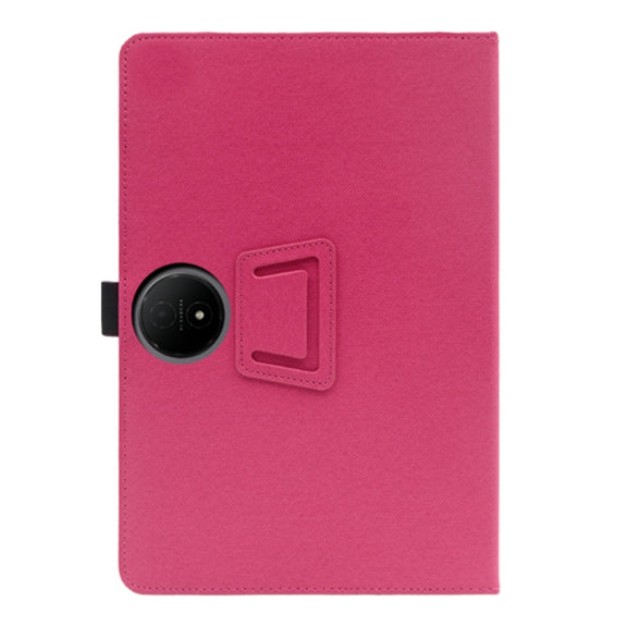 For TCL Nxtpaper 14 14.3-Inch Skin Texture All Inclusive Leather Tablet Case(Rose Red)