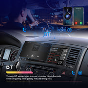 2+64G For Volkswagen Touareg 7-Inch Car WiFi Player Android 13 System Support CarPlay/Android Auto With AHD Camera and Mic