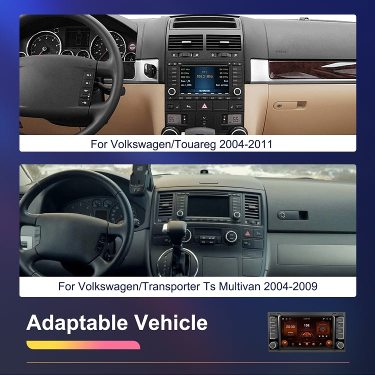4+64G For Volkswagen Touareg 7-Inch Car WiFi Player Android 13 System Support CarPlay/Android Auto Standard Edition