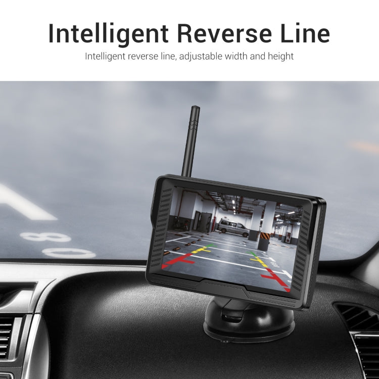 4.3-inch Car Reversing Camera & Monitor Set Rear View Dash Cam Standard