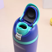 Replacement Lid for Owala Freesi Cup No Leakage One Button Open With Carry Loop(Black)
