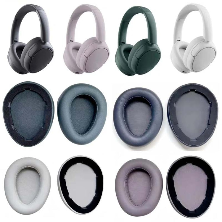 For JLAB JBuds Lux ANC 2pcs Headphone Sponge Cover(Dark Blue)