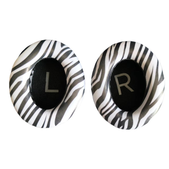 For BOSE 700 / NC700 2pcs Headphone Sponge Cover With Pad(Zebra Print)