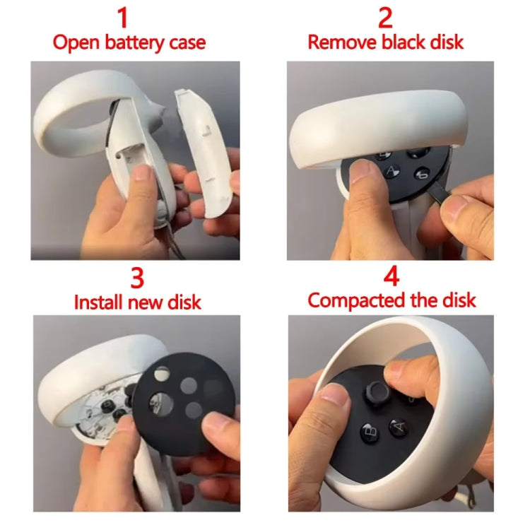 For Meta Quest 2 Repair Parts Right Handle Grip Shell