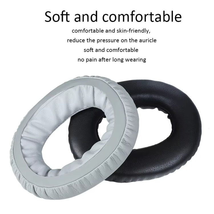 For Xiaomi Headset Easy Edition 2pcs Sponge Cover Earphone Leather Case(Gray)