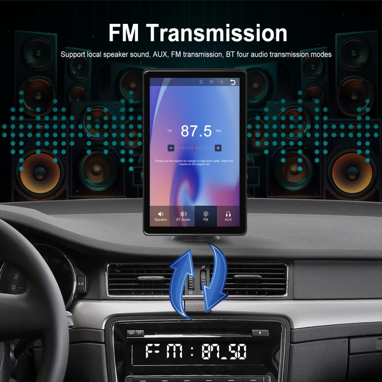 8-inch Car Full Touch Screen Player Supports Horizontal and Vertical CarPlay / Android Auto, Spec: Standard