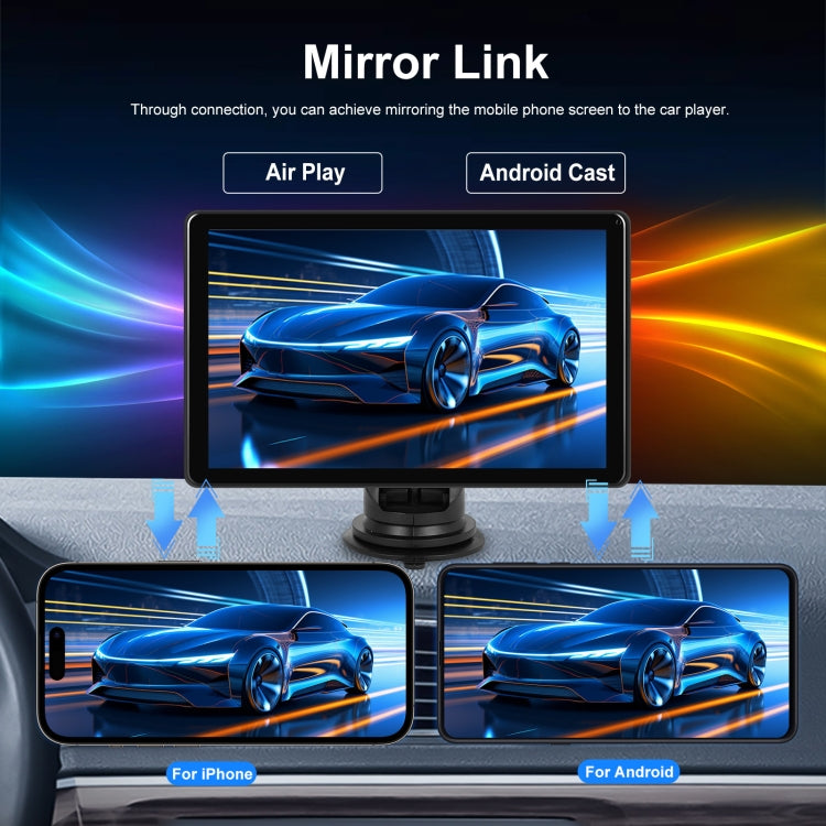 8-inch Car Full Touch Screen Player Supports Horizontal and Vertical CarPlay / Android Auto, Spec: Standard