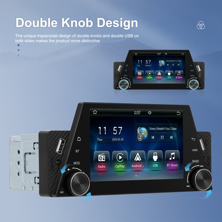 5-inch Single Din Car Multimedia Player Supports Mirror Link/Steering Wheel Control Standard Version