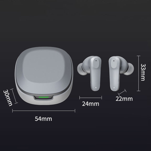 A98 AI Intelligent Translation Wireless Physical Noise Cancellation Bluetooth Earphones(Black)