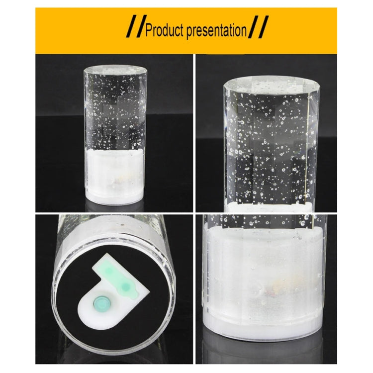 USB Charging LED Round Bar Crystal Lamp KTV Atmosphere Decorative Light, Color: White