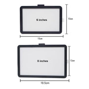 8-inch Light + Gimbal + Telescopic Tripod Desktop Live Square Beauty Fill Light