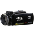 4K  Digital Video Camera 3 Inch IPS Touch Screen 56MP 18X Digital Zoom WiFi Camcorder, Spec: Standard - Video Cameras by PMC TechLife | Online Shopping South Africa | PMC TechLife | Buy Now Pay Later Mobicred
