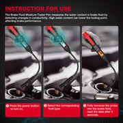 HABOTEST HT663L Motorcycle Vehicle Brake Fluid Moisture Detection Pen