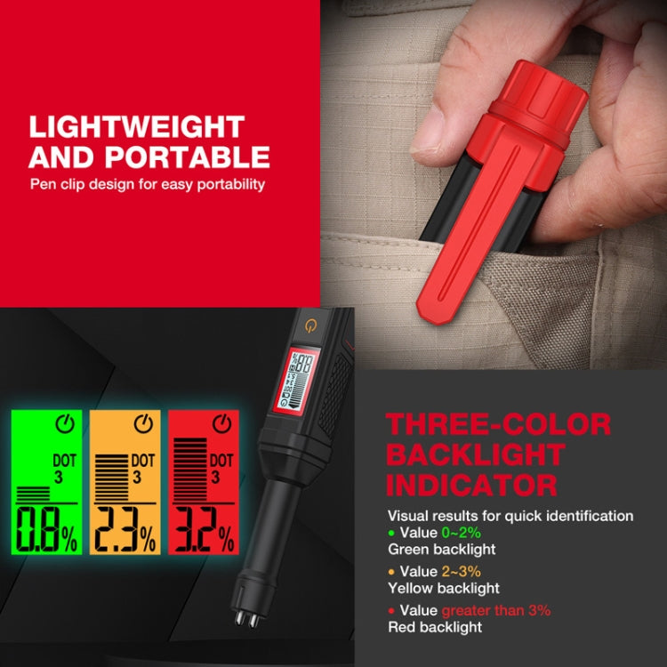 HABOTEST HT663 Motorcycle Vehicle Brake Fluid Moisture Detection Pen