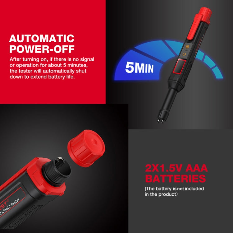 HABOTEST HT663 Motorcycle Vehicle Brake Fluid Moisture Detection Pen