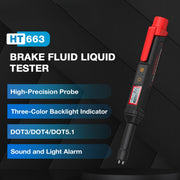 HABOTEST HT663 Motorcycle Vehicle Brake Fluid Moisture Detection Pen