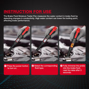 HABOTEST HT663 Motorcycle Vehicle Brake Fluid Moisture Detection Pen