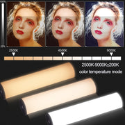 VLOGLITE W200RGB Full Colorful Handheld Fill Light Stick Live Photography Ambient Light Outdoor Lighting