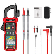 HABOTEST HT205D Clamp Intelligent Anti-Burning Multi-Function High Precision Digital Multimeter(Black Red)