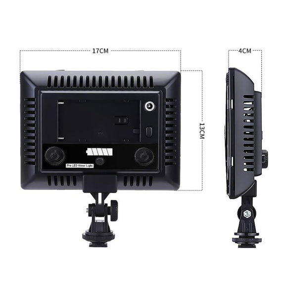 WS-300II Video Fill Light Dual Color Temperature LED Beauty Shooting Light, Spec: Single Lamp+US Plug Adapter