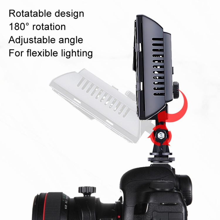 WS-300II Video Fill Light Dual Color Temperature LED Beauty Shooting Light, Spec: Single Lamp+US Plug Adapter