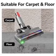 For Dyson V7 V8 V10 V11 V15 Vacuum Cleaner Lightweight Direct Drive Floor Brush Head with Dust Led Lights