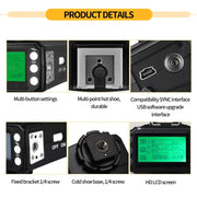 For Sony Pixel King Pro Camera Wireless Radio Flash TTL Transmitter and Receiver
