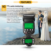 For Sony Pixel King Pro Camera Wireless Radio Flash TTL Transmitter and Receiver