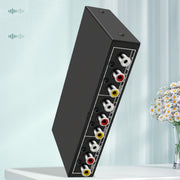 VSW21 AV 2 In 1 Out Audio Switcher RCA Audio Selector Box