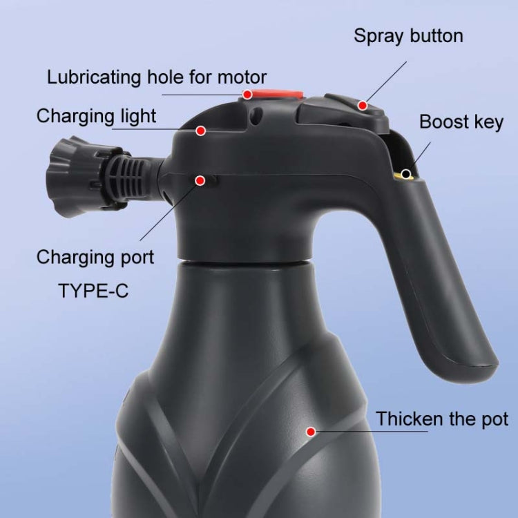 8969 Car Cordless High Pressure Car Wash Foam Sprayer Gardening Watering Tools