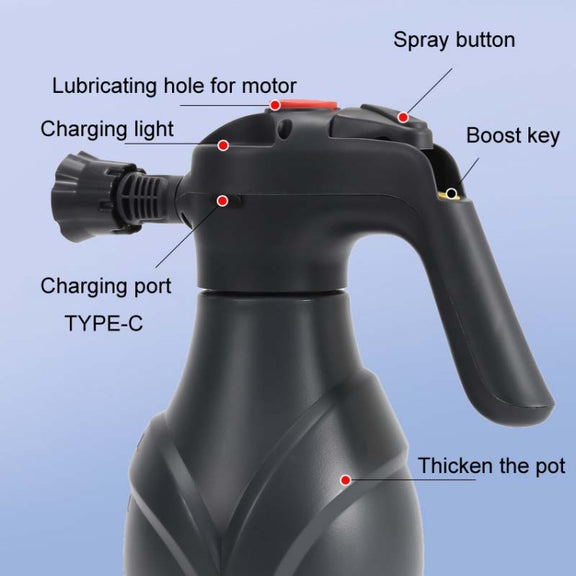 8969 Car Cordless High Pressure Car Wash Foam Sprayer Gardening Watering Tools
