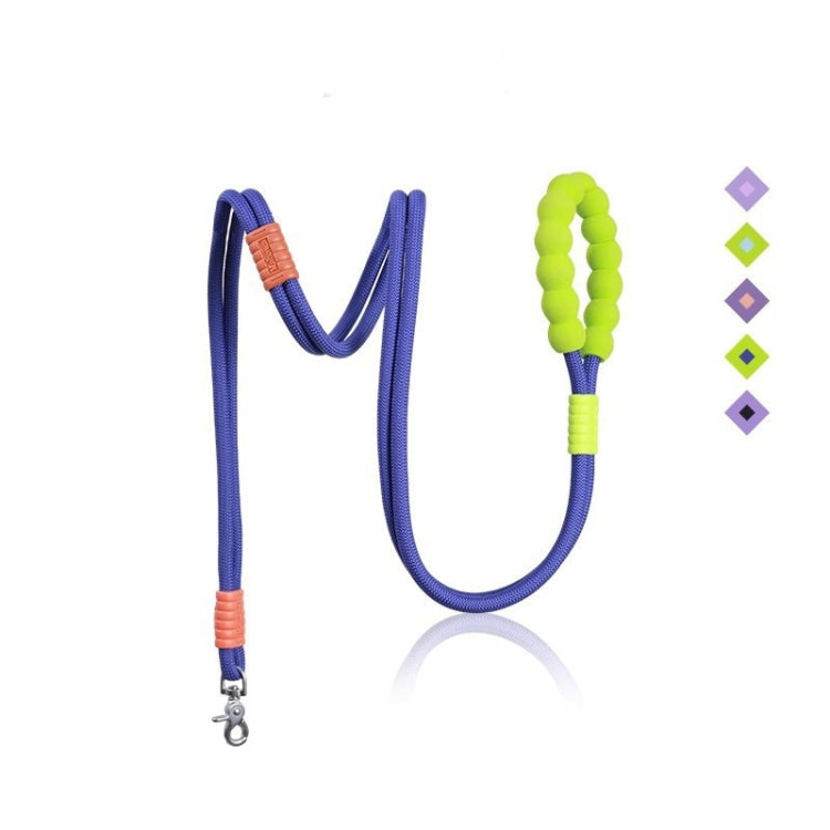 Explosion-Proof  Two-Stage Dog Leash With Foam Handle For Medium And Large Dogs(Sea Salt Blue)