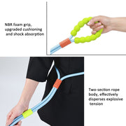 Explosion-Proof  Two-Stage Dog Leash With Foam Handle For Medium And Large Dogs(Sea Mist Blue)