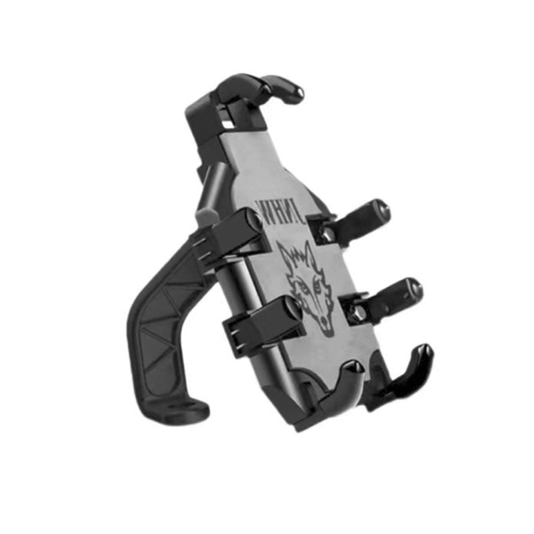 JNHW Motorcycle Bicycle Eight Claw Mobile Phone Navigation Shockproof Bracket, Style: For Rearview Mirror