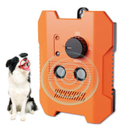 Ultrasonic Bark Stopper Anti-barking Dog Training Device With 3 Modes(Orange)