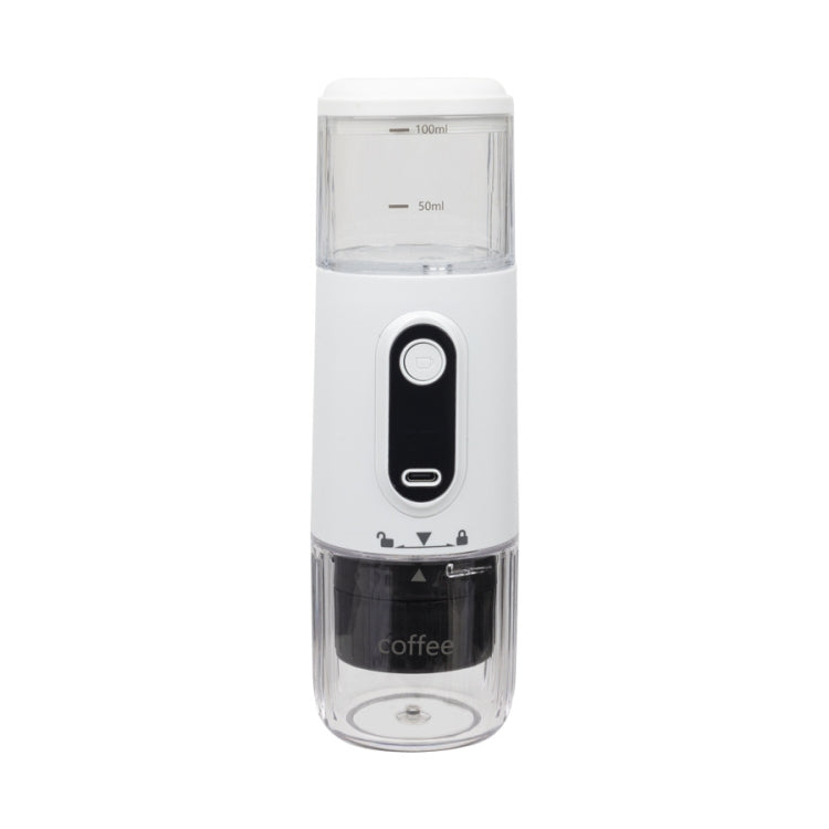 Wireless Portable Coffee Machine Compatible With Ground Coffee & NS Capsule(White)