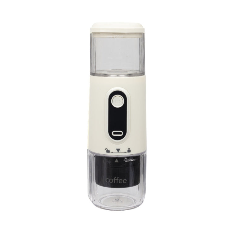 Wireless Portable Coffee Machine Compatible With Ground Coffee & NS Capsule(Beige)