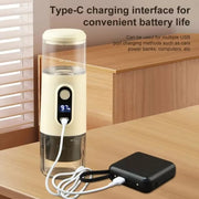 Wireless Portable Coffee Machine Compatible With Ground Coffee & NS Capsule(Beige)