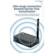 D9 2-in-1 Old-fashioned Audio Car Bluetooth Receiver Transmitter NFC Music Bluetooth Adapter