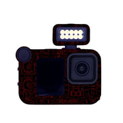 For GOPro HERO13 Black Camera Stickers Body Protective Film, Style: 11 Circuit Red