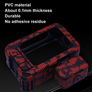 For GOPro HERO13 Black Camera Stickers Body Protective Film, Style: 13 Snake Scale Black