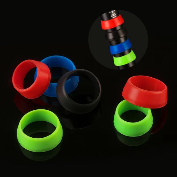 10pcs Mountain Road Bike Seatpost Water-resistant Dustproof Cover, Color: Blue For 30-35mm