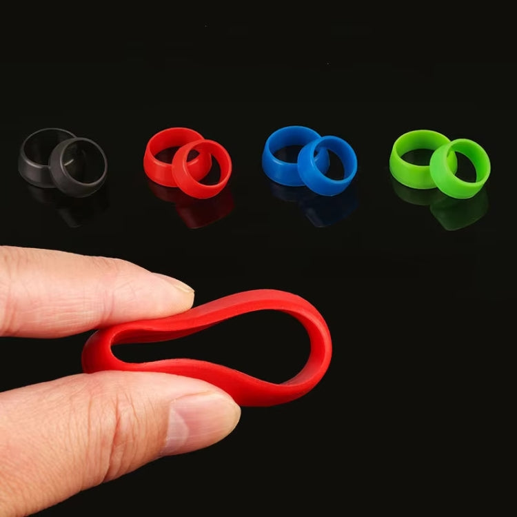 10pcs Mountain Road Bike Seatpost Water-resistant Dustproof Cover, Color: Blue For 30-35mm