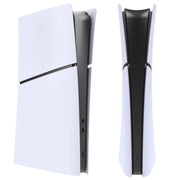 For PS5 Slim Replacement Faceplate Shell Detachable Protective Case, Model: Digital Edition White