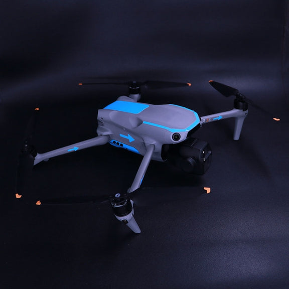 For DJI Air 3S / 3 Luminous Stickers Night Glow Film(Pink)