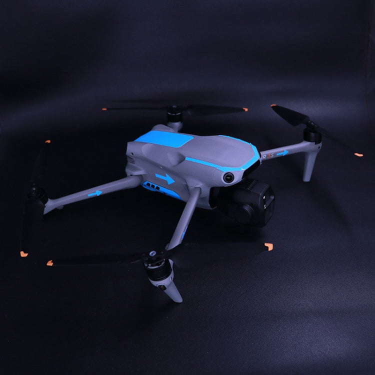 For DJI Air 3S / 3 Luminous Stickers Night Glow Film(Blue)