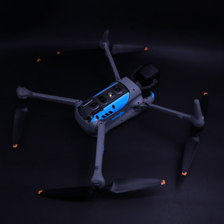 For DJI Air 3S / 3 Luminous Stickers Night Glow Film(Orange Yellow)