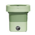 Fully Automatic Mini Foldable Washing Machine With Dehydration Function, Size: EU Plug(Green) - free shipping - PMC TechLife - Order now!